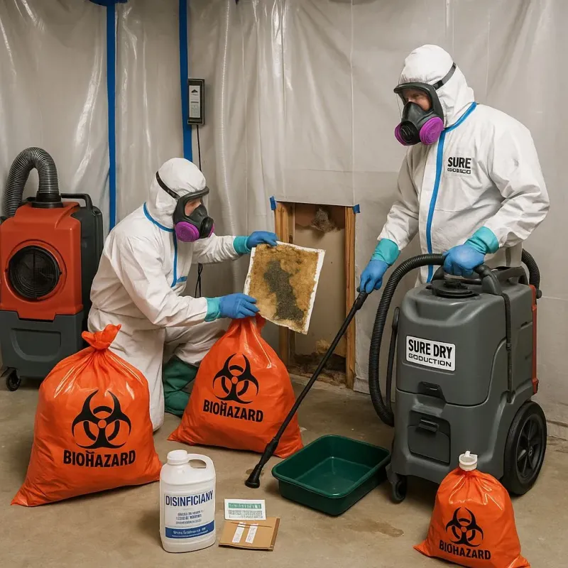 Contaminated Water Handling Protocols process in Brewster Hill, NY